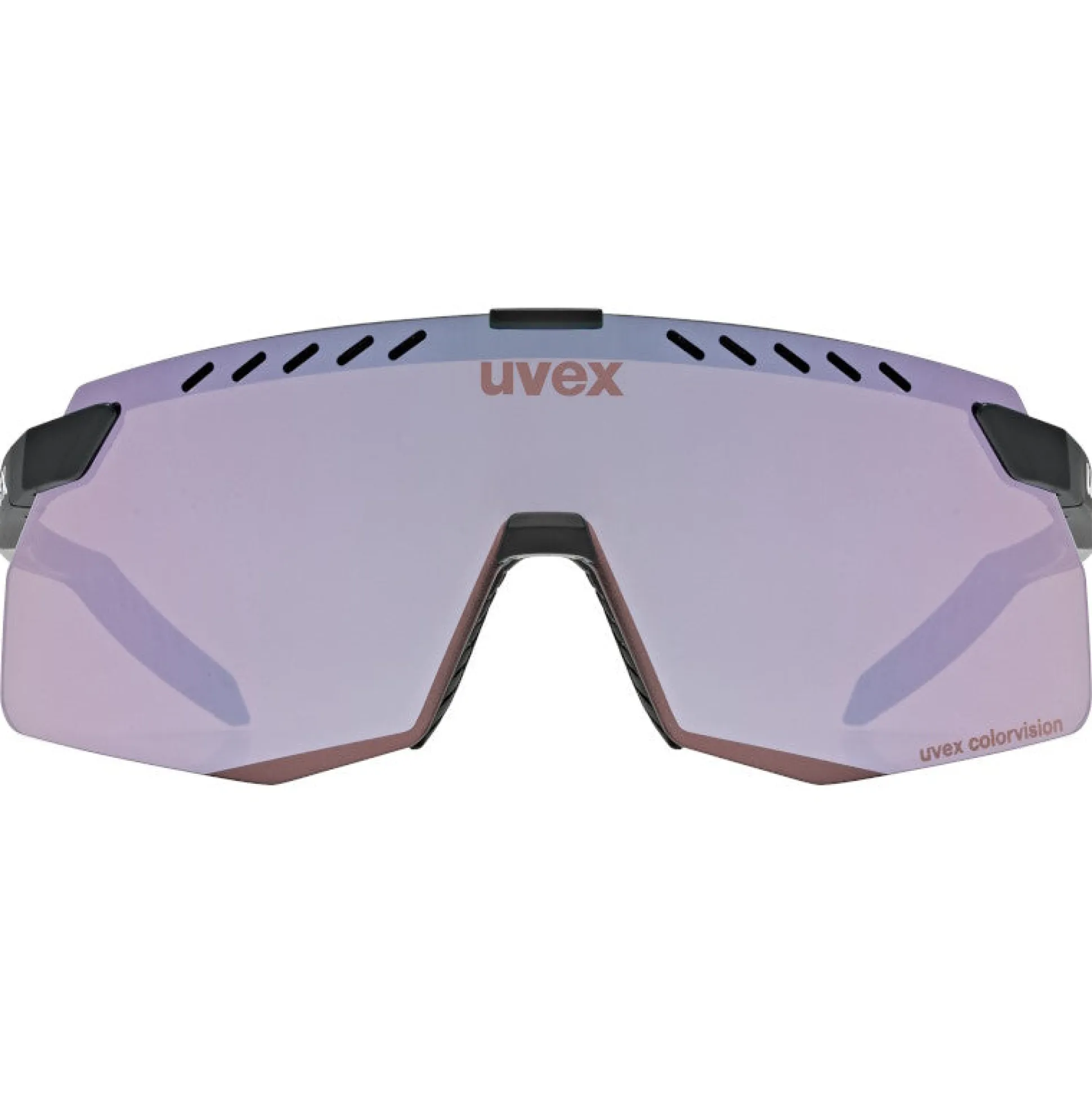 Occhiali Uvex Pace Stage S CV - Black Matt Mirror pink