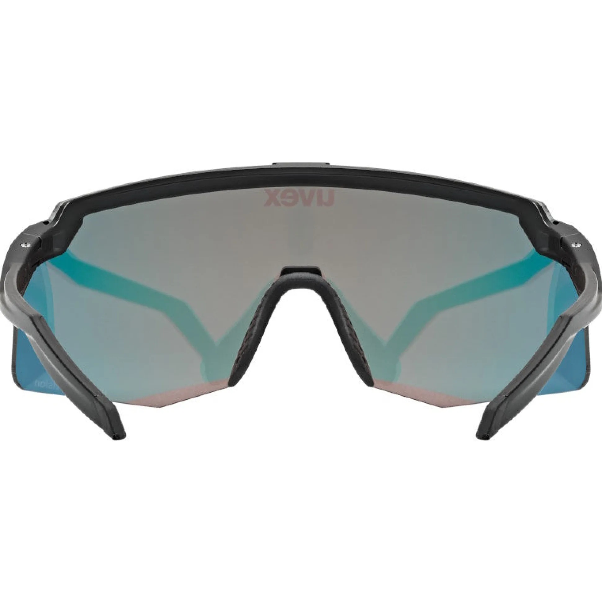 Occhiali Uvex Pace Stage S CV - Black Matt Mirror Red