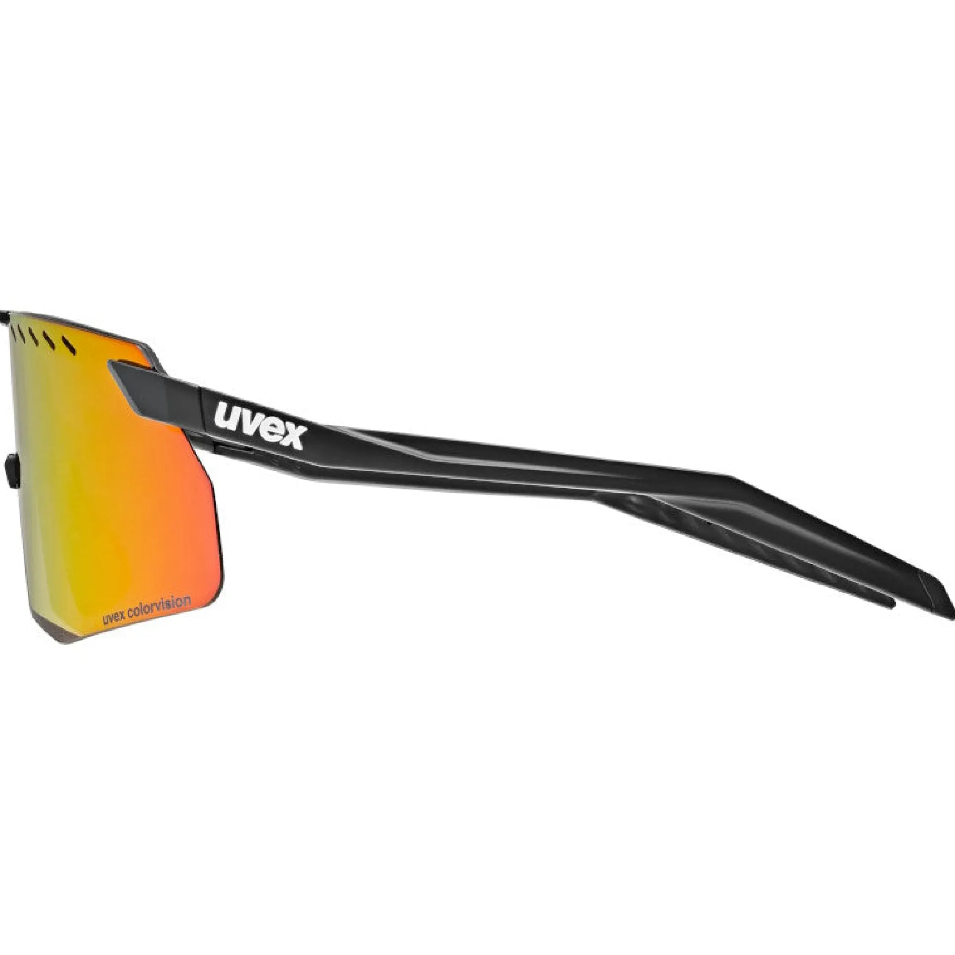 Occhiali Uvex Pace Stage S CV - Black Matt Mirror Red