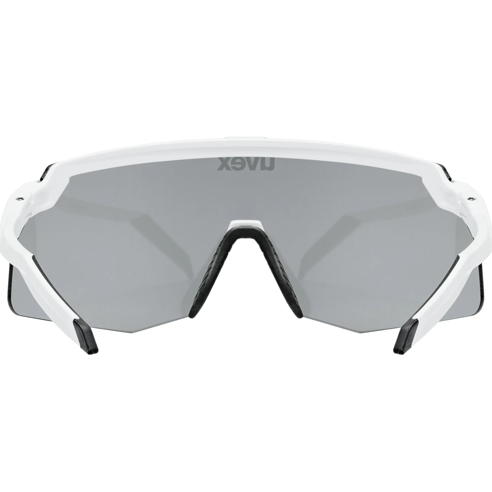 Occhiali Uvex Pace Stage S - White Matt Mirror Silver
