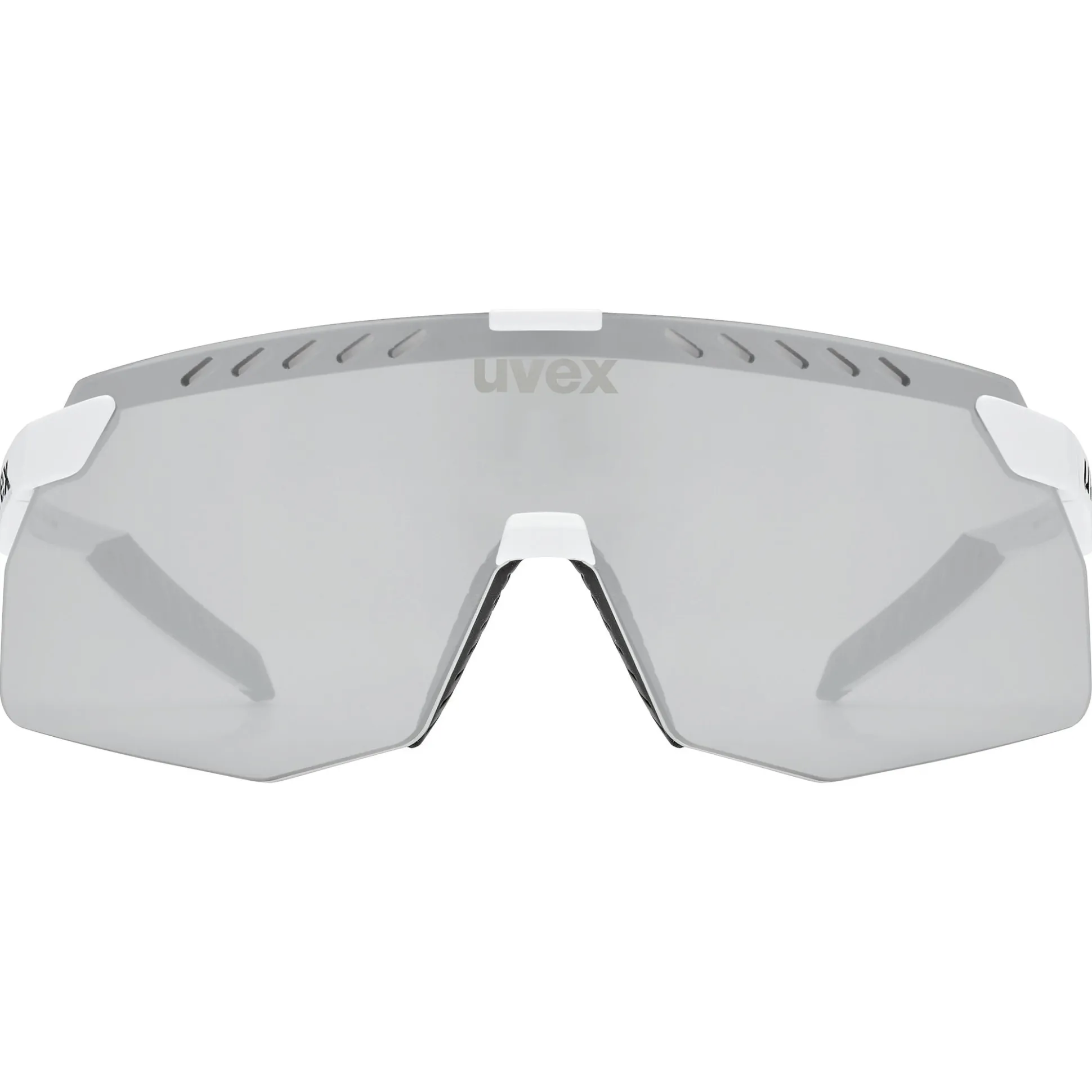 Occhiali Uvex Pace Stage S - White Matt Mirror Silver