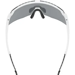 Occhiali Uvex Pace Stage S - White Matt Mirror Silver