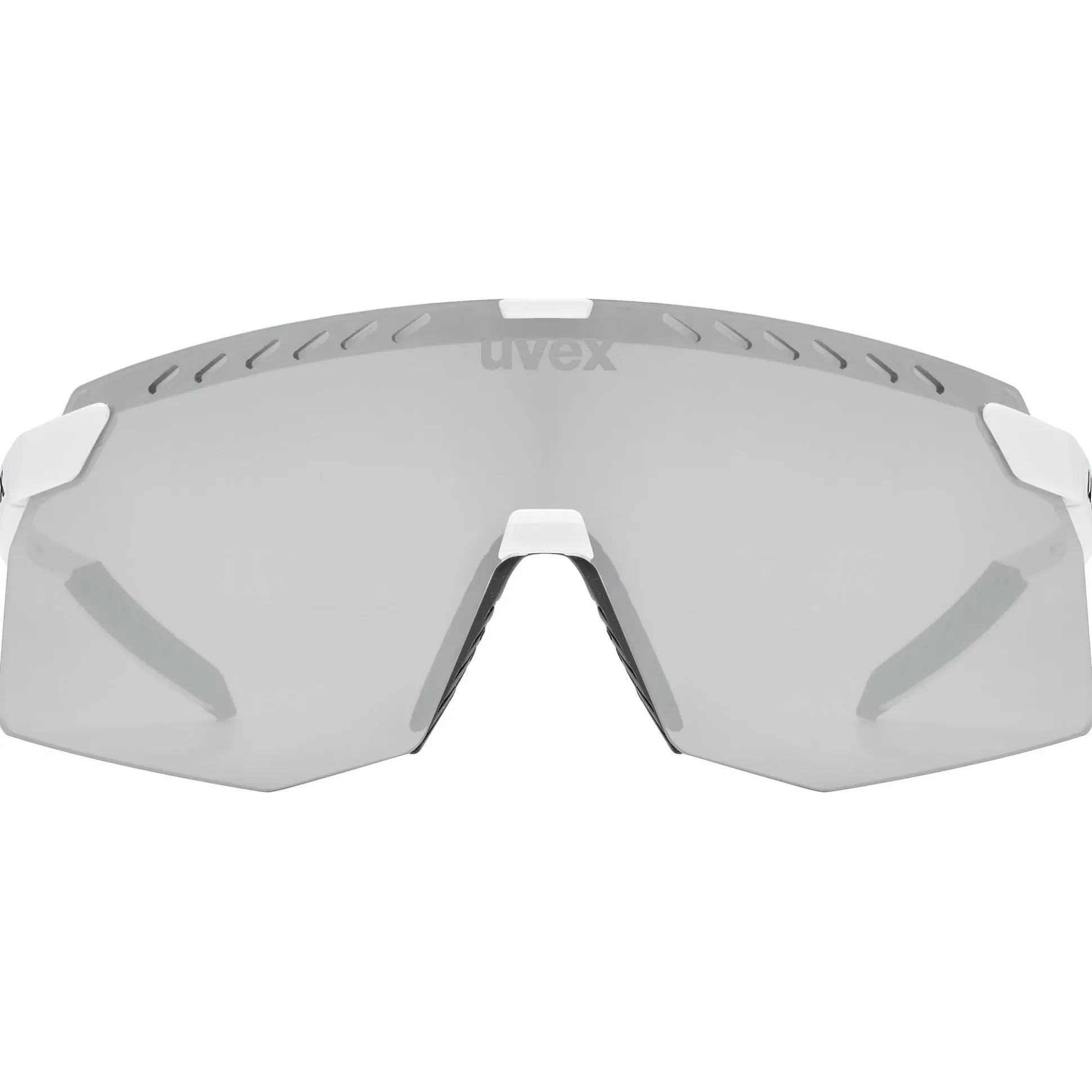 Occhiali Uvex Pace Stage - White Matt Mirror Silver