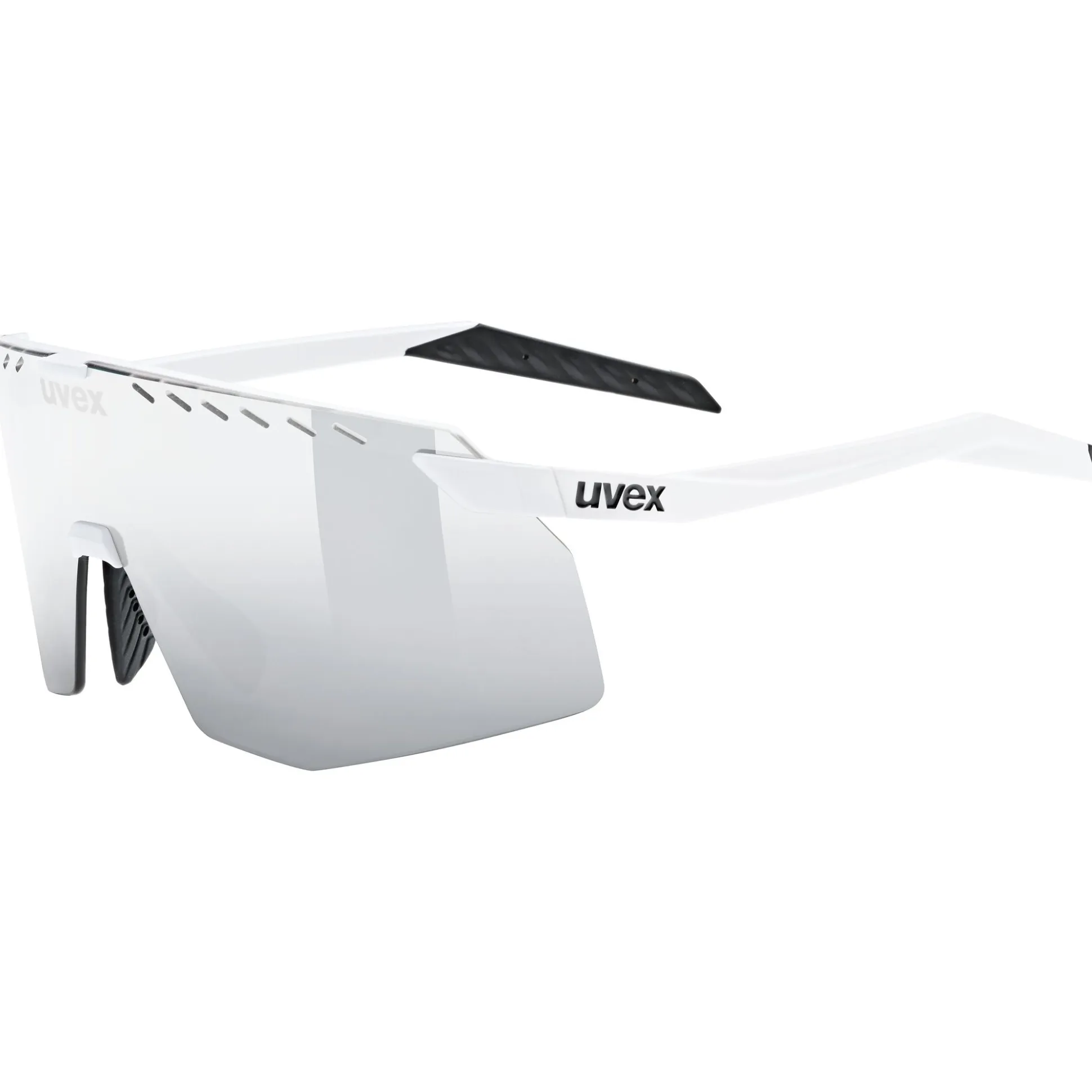 Occhiali Uvex Pace Stage - White Matt Mirror Silver