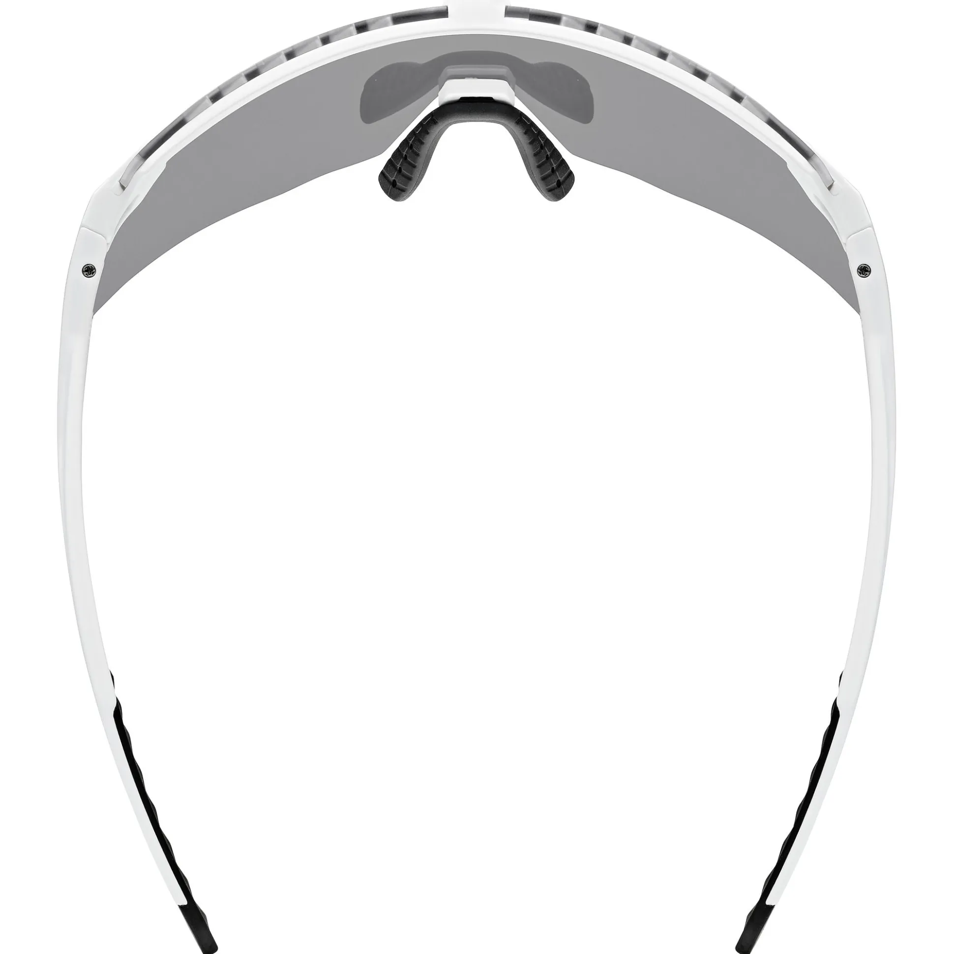 Occhiali Uvex Pace Stage - White Matt Mirror Silver