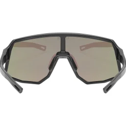 Occhiali Uvex Sequenze - Black Matte Mirror Green