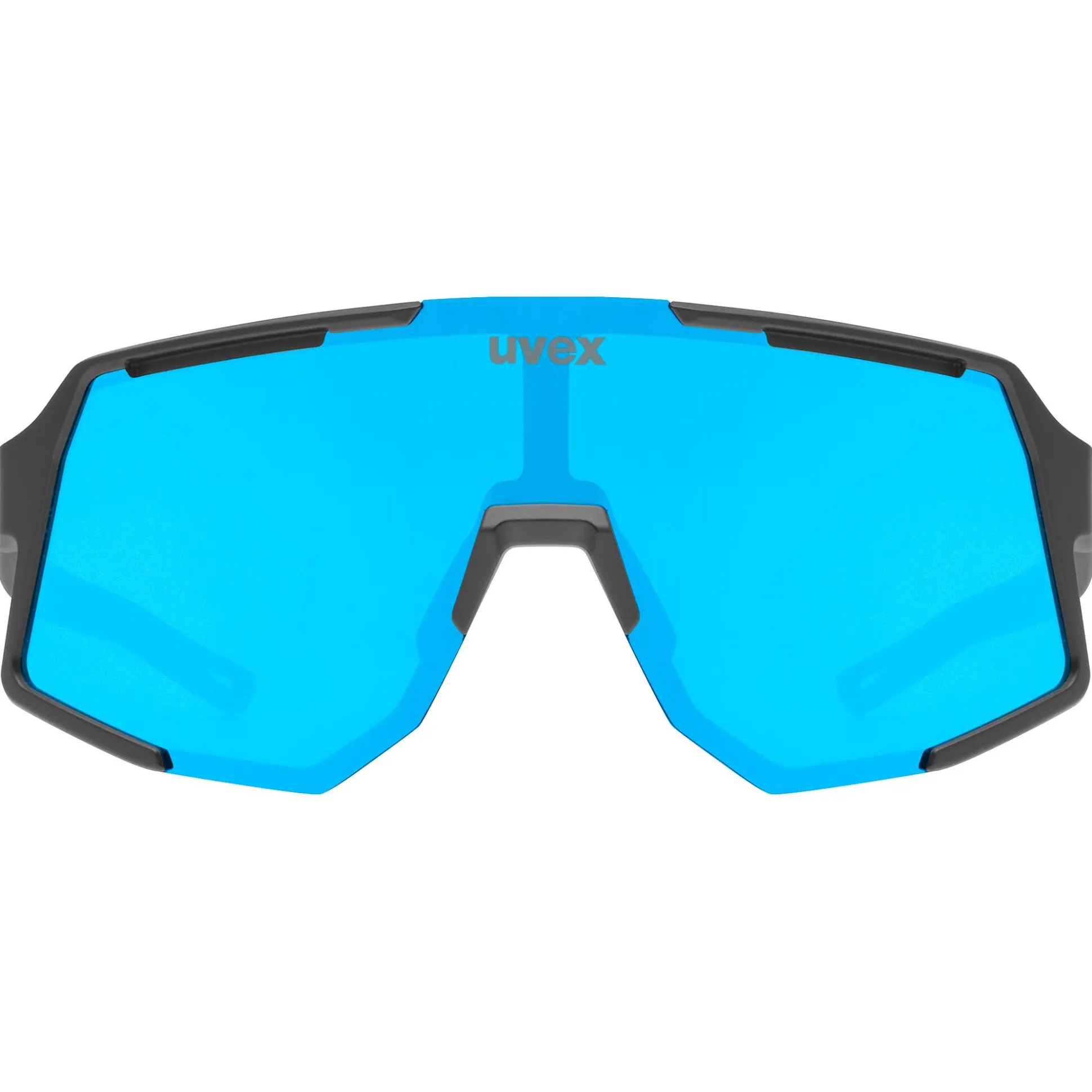 Occhiali Uvex Sequenze - Black Matte Mirror Blue