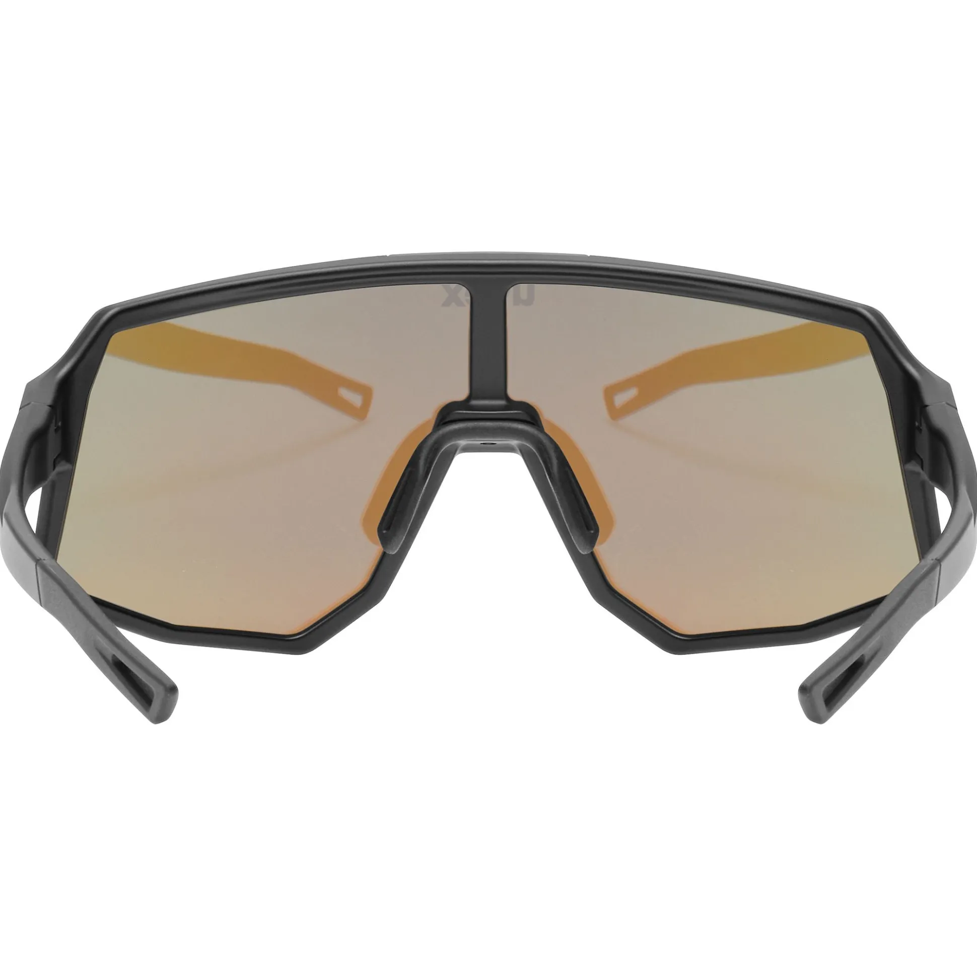 Occhiali Uvex Sequenze - Black Matte Mirror Blue