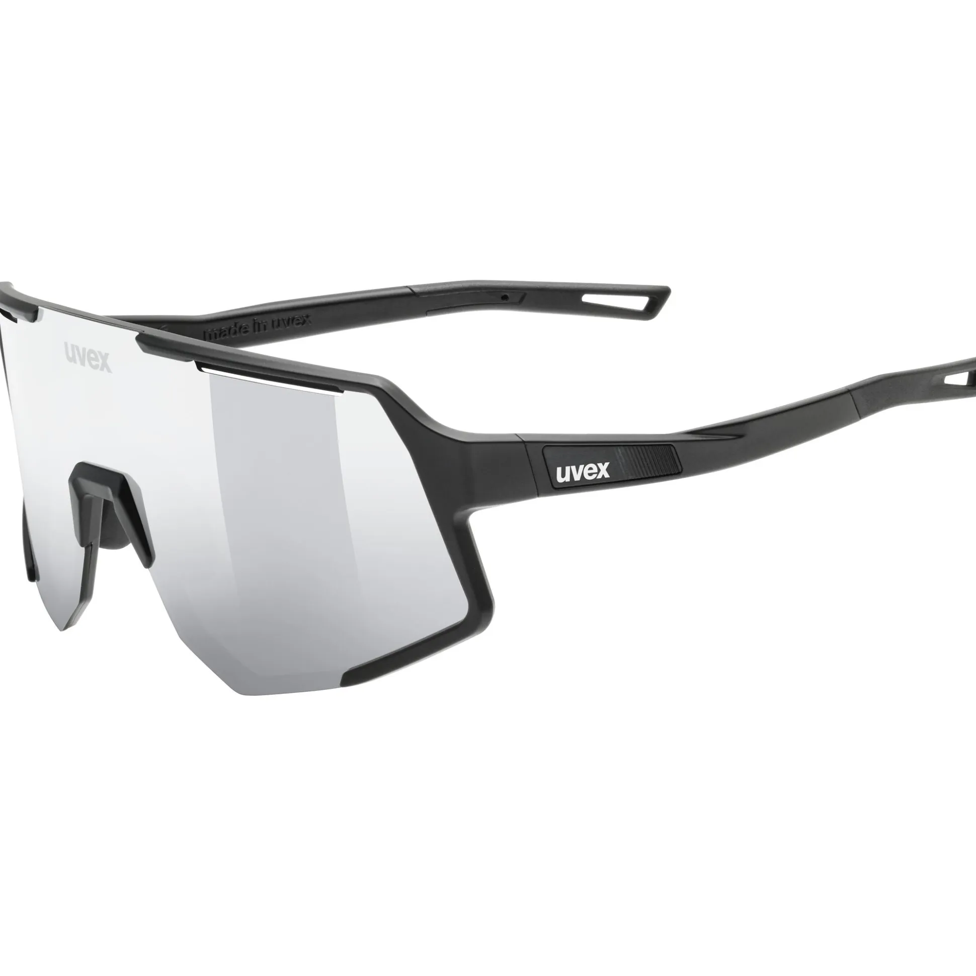 Occhiali Uvex Sequenze - Black Matte Mirror Silver