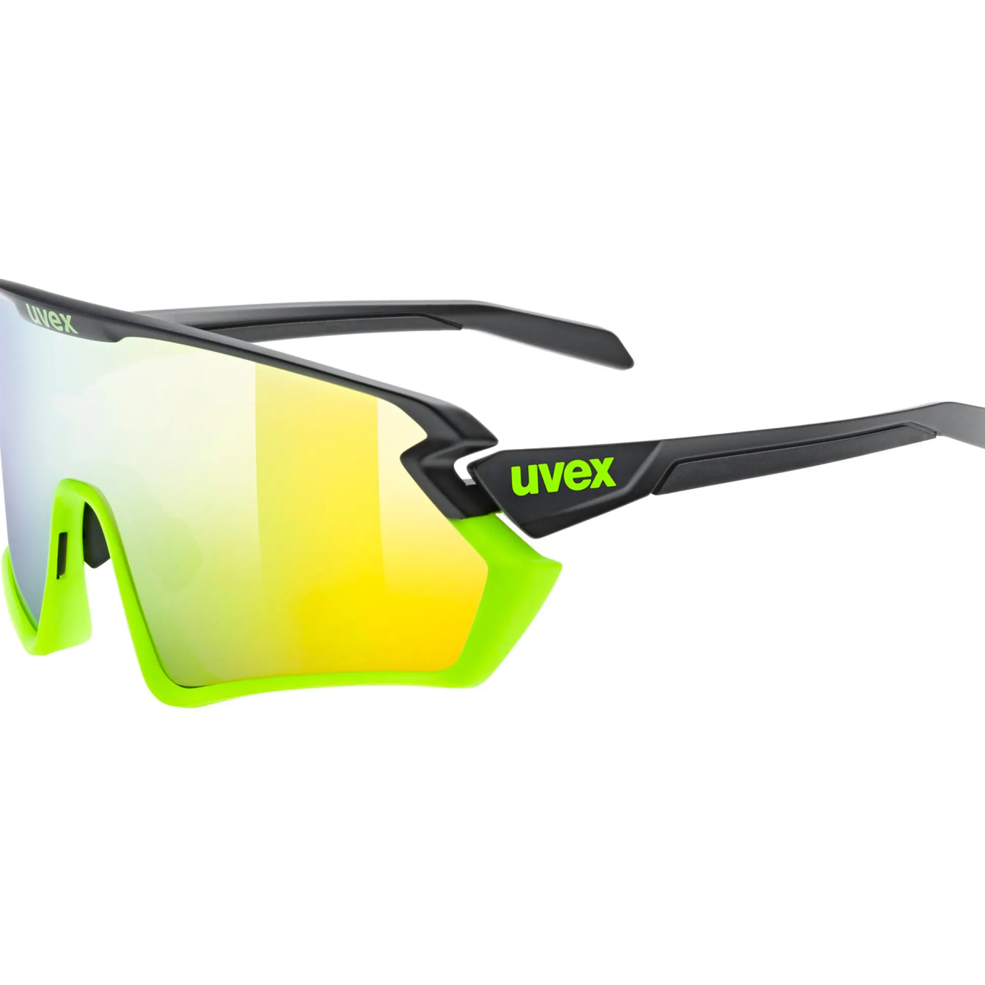 Occhiali Uvex Sportstyle 231 2.0 - black yellow matt mirror yellow