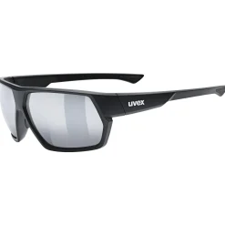 Occhiali Uvex sportstyle 238 - Black Matt Mirror Silver