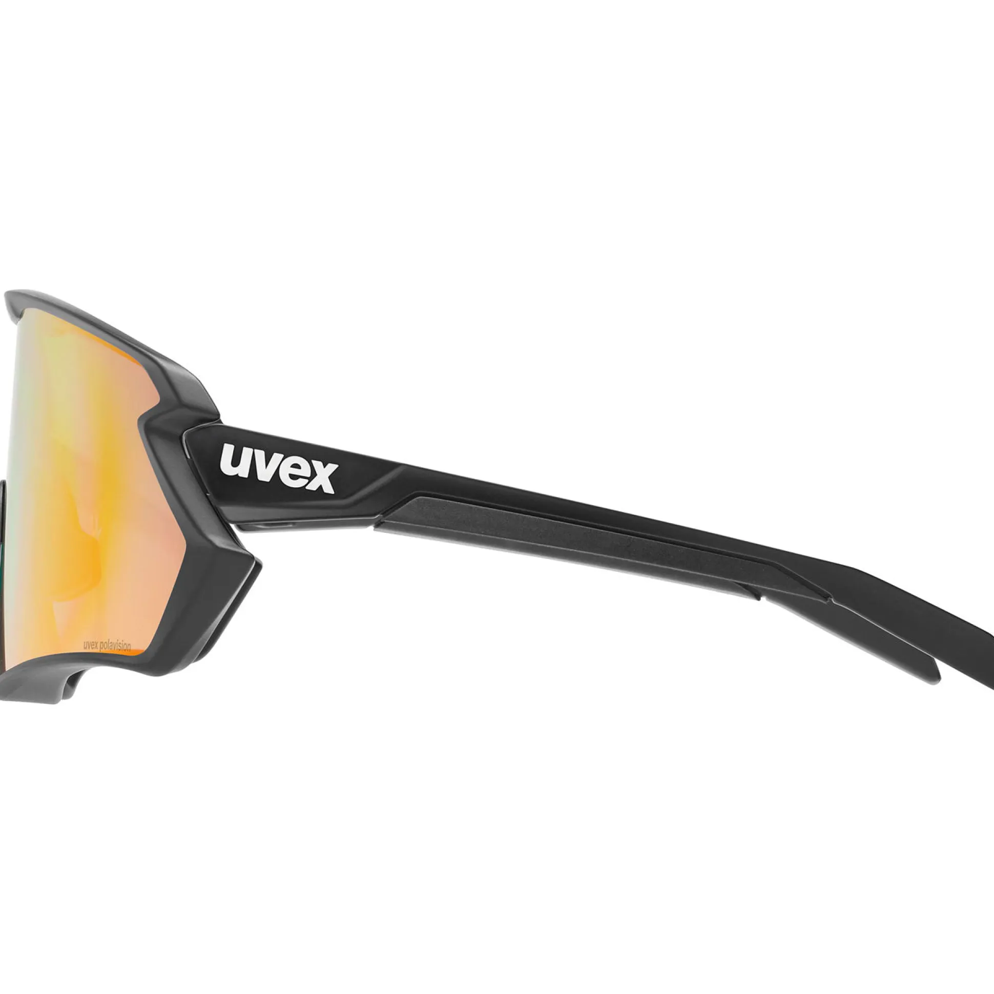 Occhiali Uvex Sportstyle 231 2.0 P - Black Matt Polavision Red