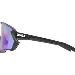 Occhiali Uvex Sportstyle 231 2.0 P - Black Matt Polavision Blue