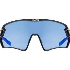 Occhiali Uvex Sportstyle 231 2.0 P - Black Matt Polavision Blue