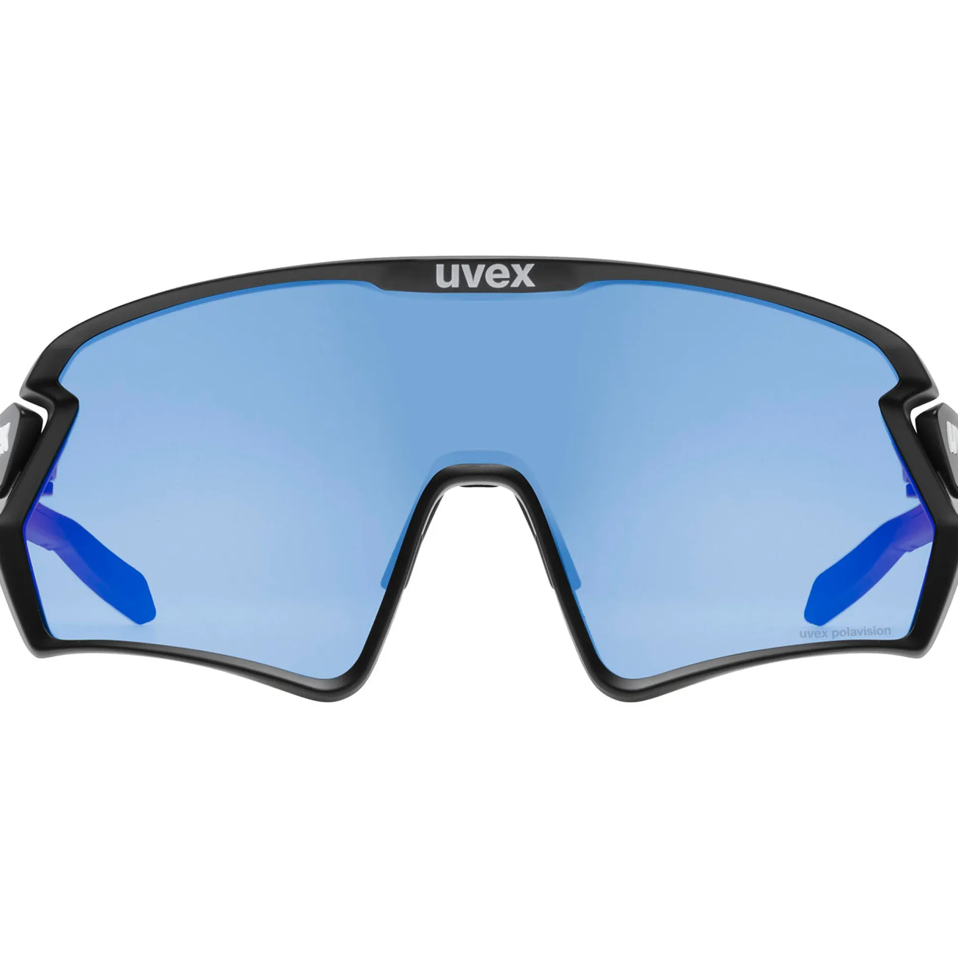 Occhiali Uvex Sportstyle 231 2.0 P - Black Matt Polavision Blue