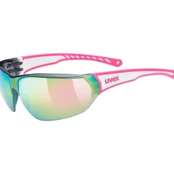 Occhiali Uvex Sportstyle 204 - Pink white Mirror Pink