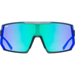 Occhiali Uvex Sportstyle 235 - Smoke mat Mirror green