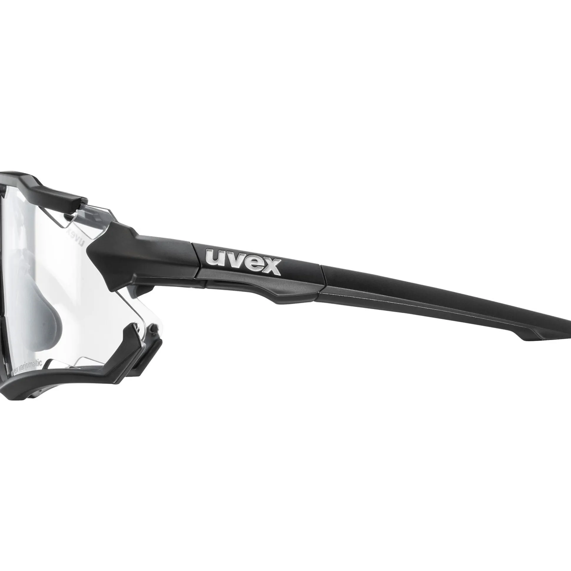 Occhiali Uvex Sportstyle 228 V - Black Mat Supravision Silver