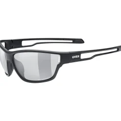 Occhiali Uvex Sportstyle 806 V - Black mat Variomatic smoke