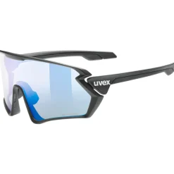 Occhiali Uvex Sportstyle 231 V - Black mat Variomatic blue