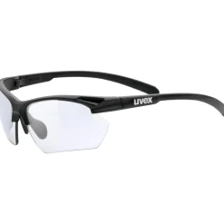 Occhiali Uvex Sportstyle 802 V Small - Black Mat Variomatic smoke
