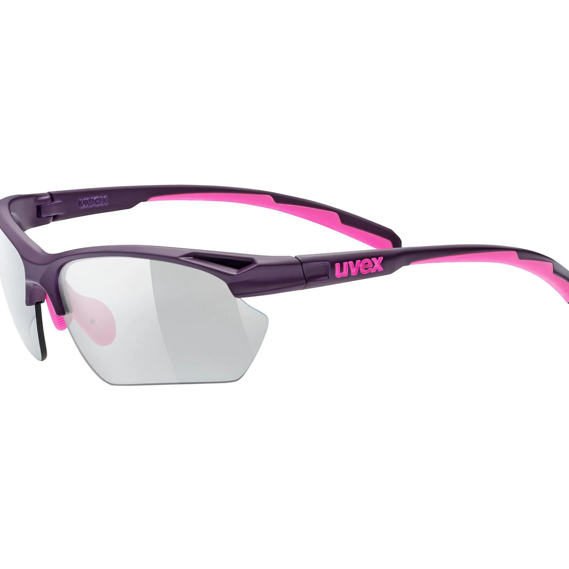 Occhiali Uvex Sportstyle 802 V Small - Purple Variomatic smoke