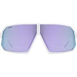 Occhiali Uvex sportstyle 237 - White matt mirror lavender