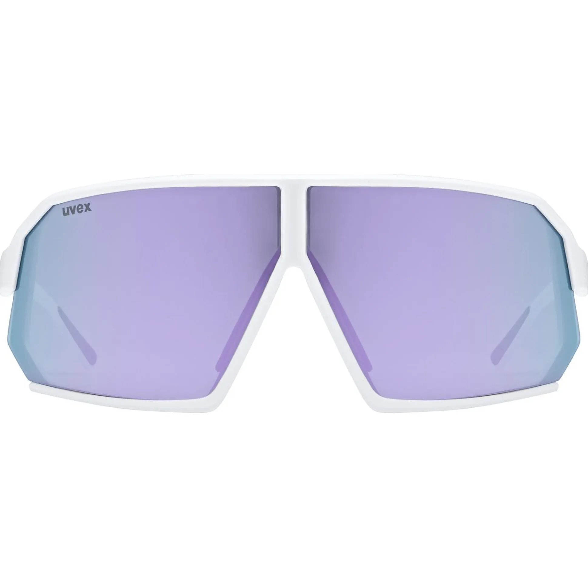 Occhiali Uvex sportstyle 237 - White matt mirror lavender