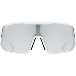 Occhiali Uvex Sportstyle 235 - White mat Mirror silver