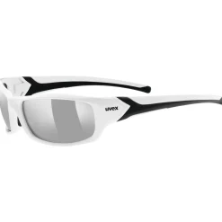 Occhiali Uvex Sportstyle 211 - White Black Mirror Silver