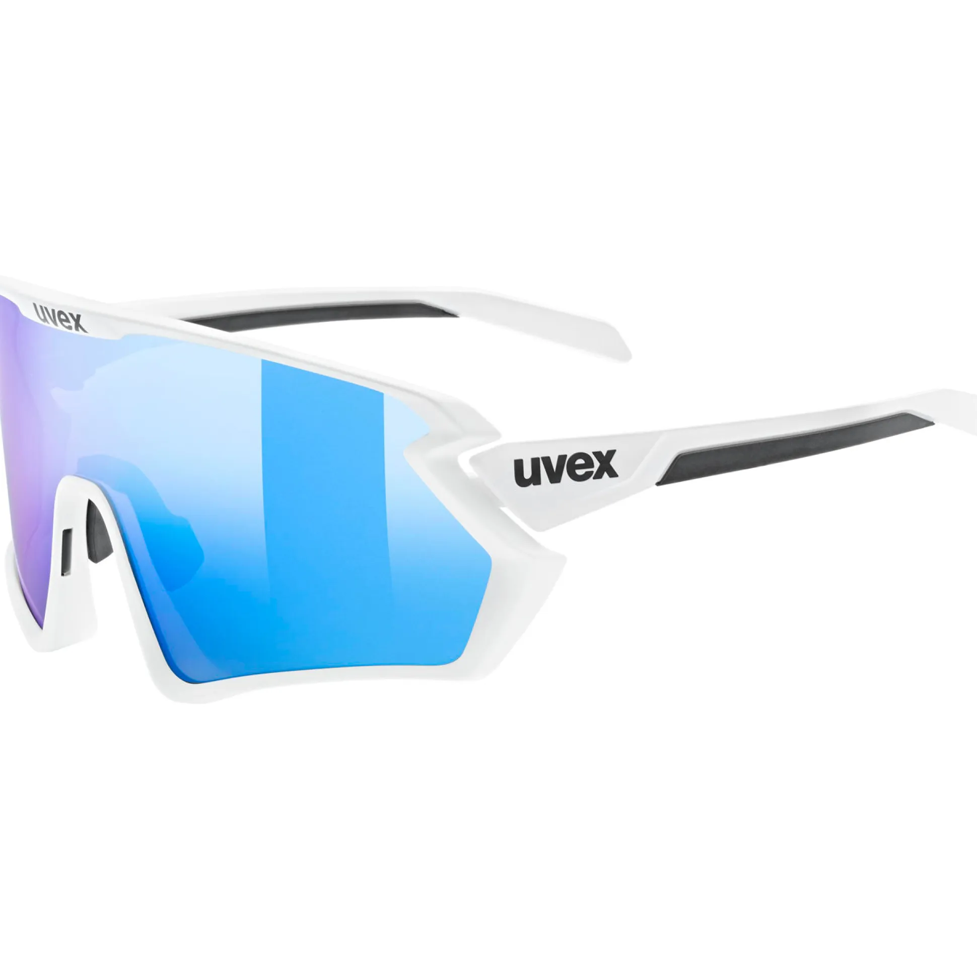 Occhiali Uvex Sportstyle 231 2.0 - White matt Mirror blue