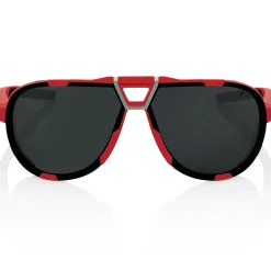 Occhiali 100% Westcraft - Soft Tact Red Black Mirror