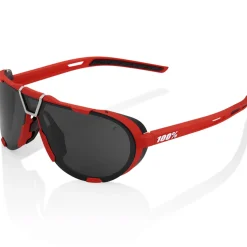 Occhiali 100% Westcraft - Soft Tact Red Black Mirror