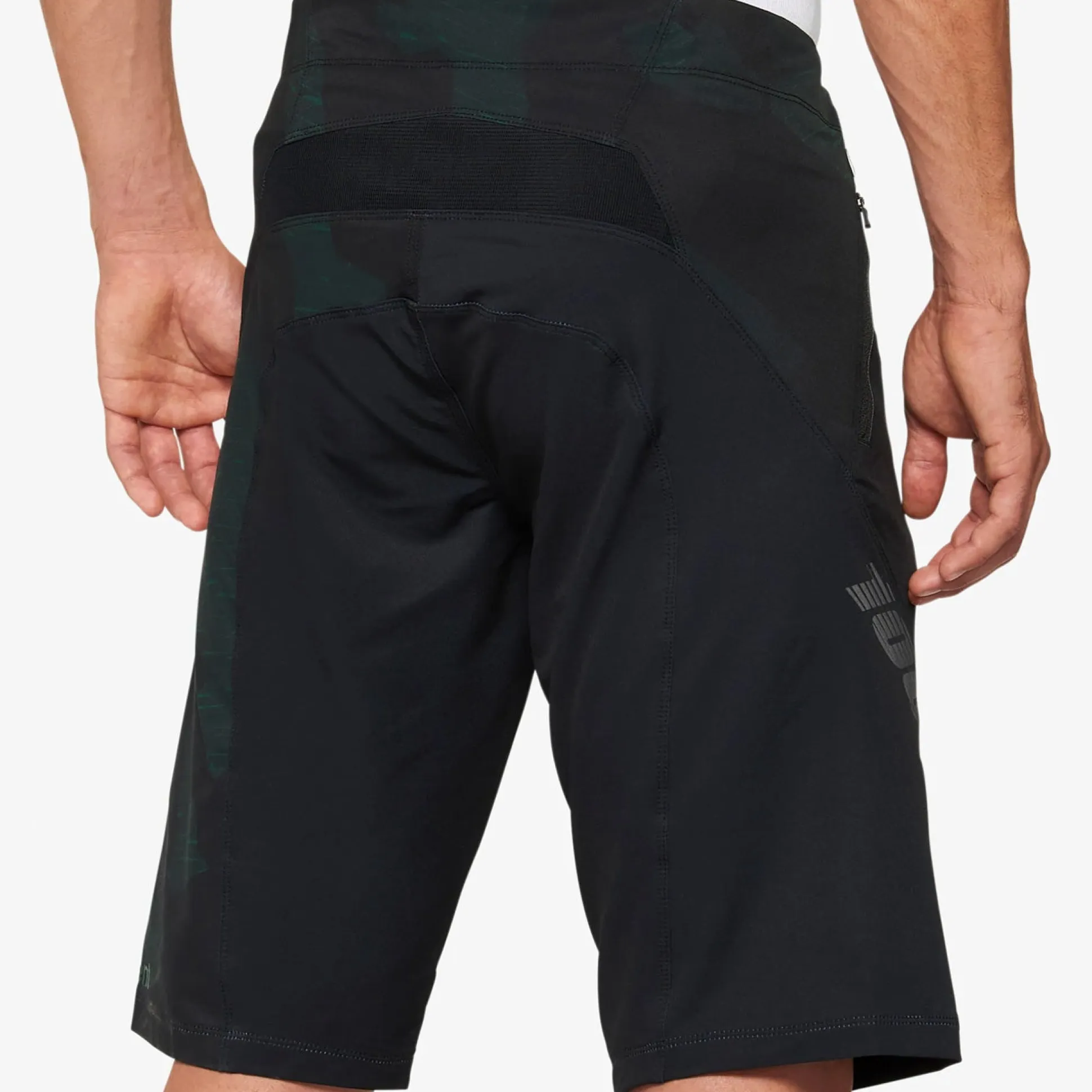 Pantaloncini 100% Airmatic LE - Nero camo