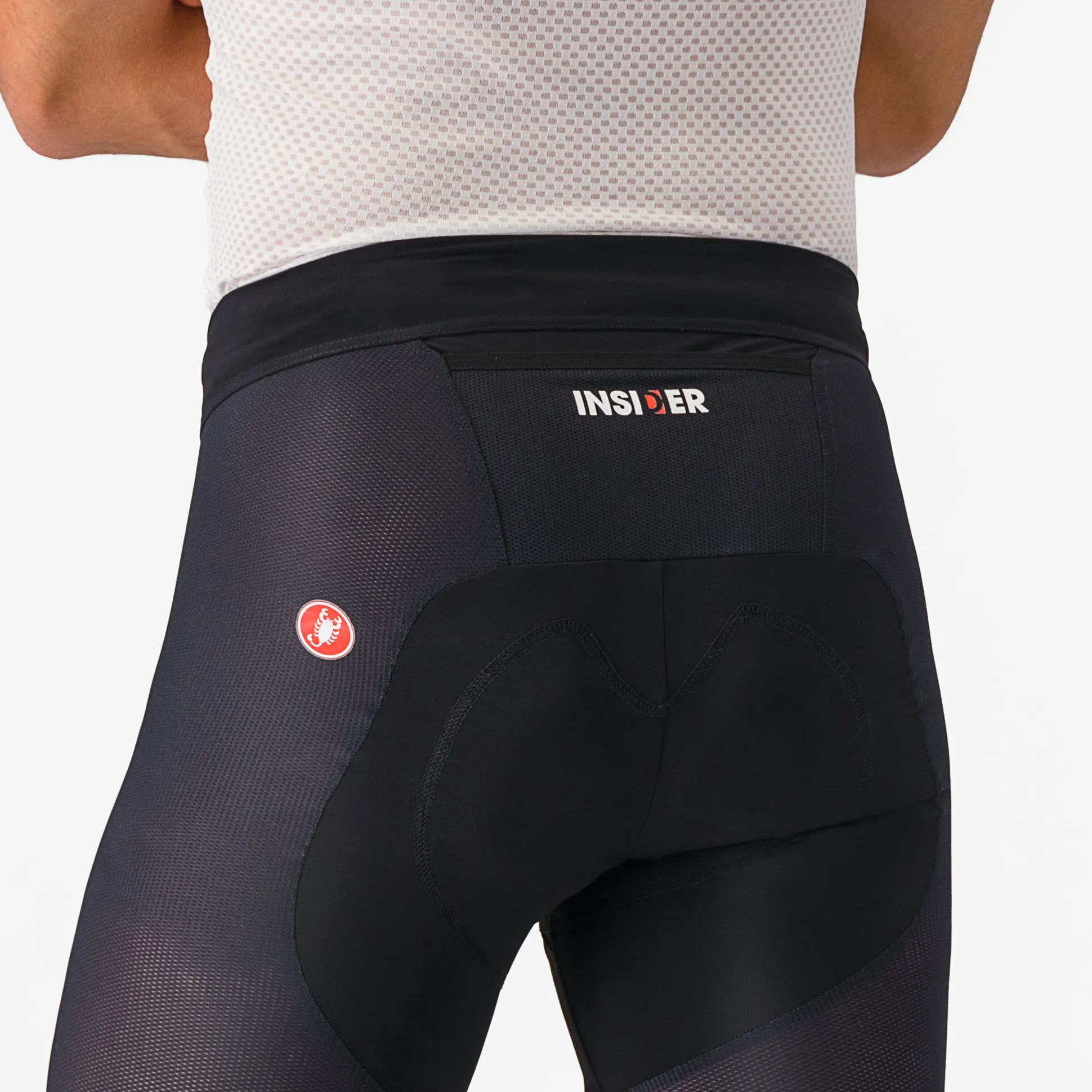Pantaloncini Castelli Insider 2 - Nero nero