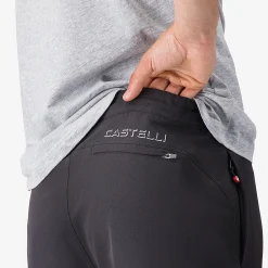 Pantaloncini Castelli Milano 2 - Nero