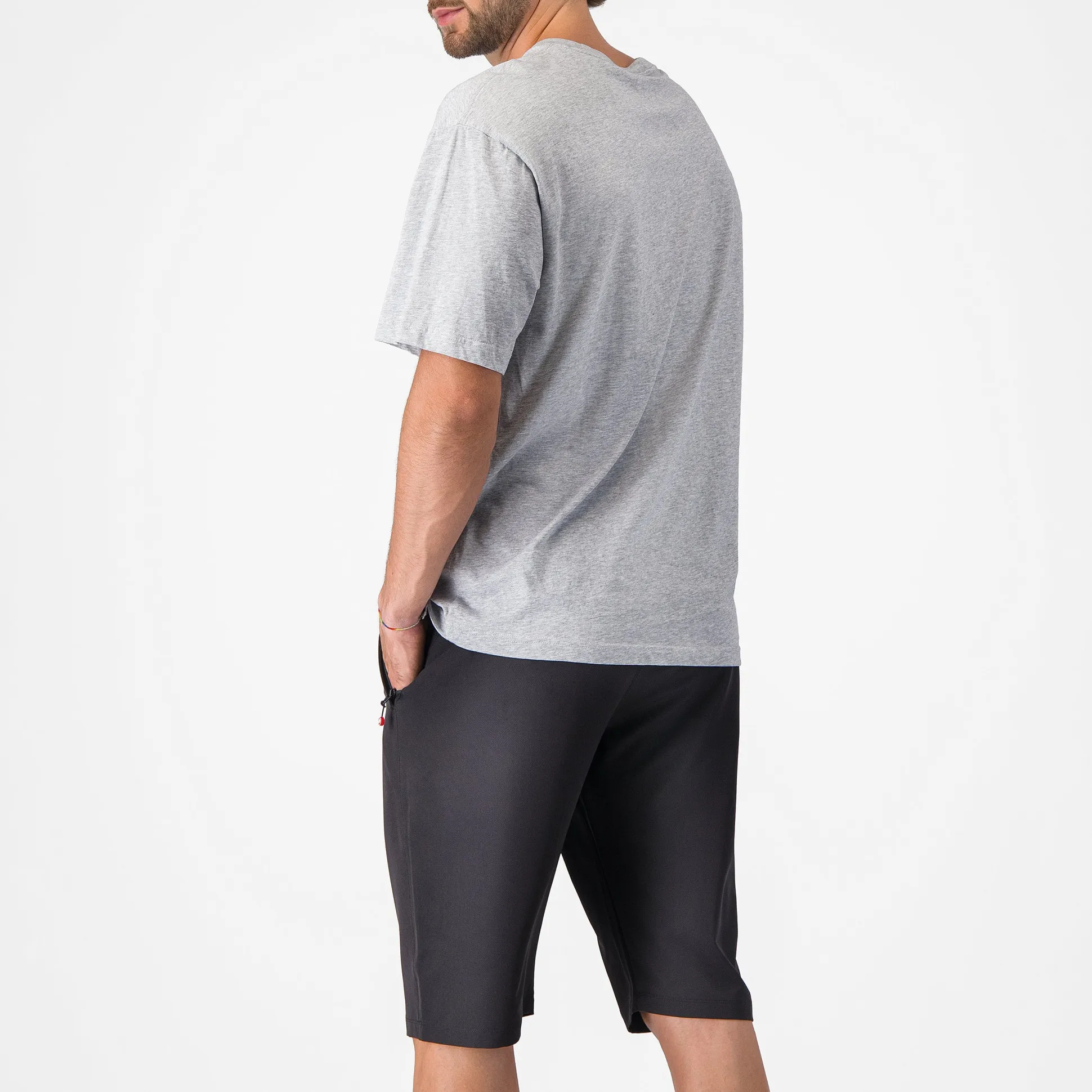 Pantaloncini Castelli Milano 2 - Nero