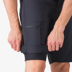 Pantaloncini Castelli Unlimited Adventure Baggy - Nero