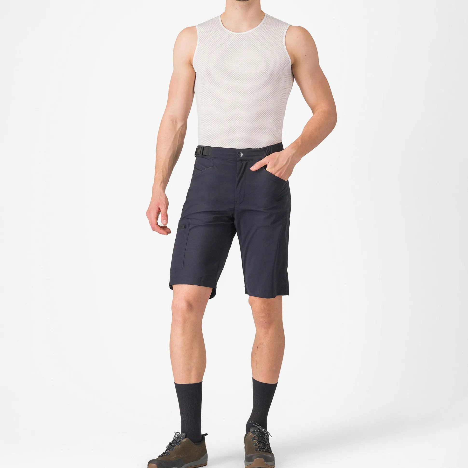 Pantaloncini Castelli Unlimited Adventure Baggy - Nero