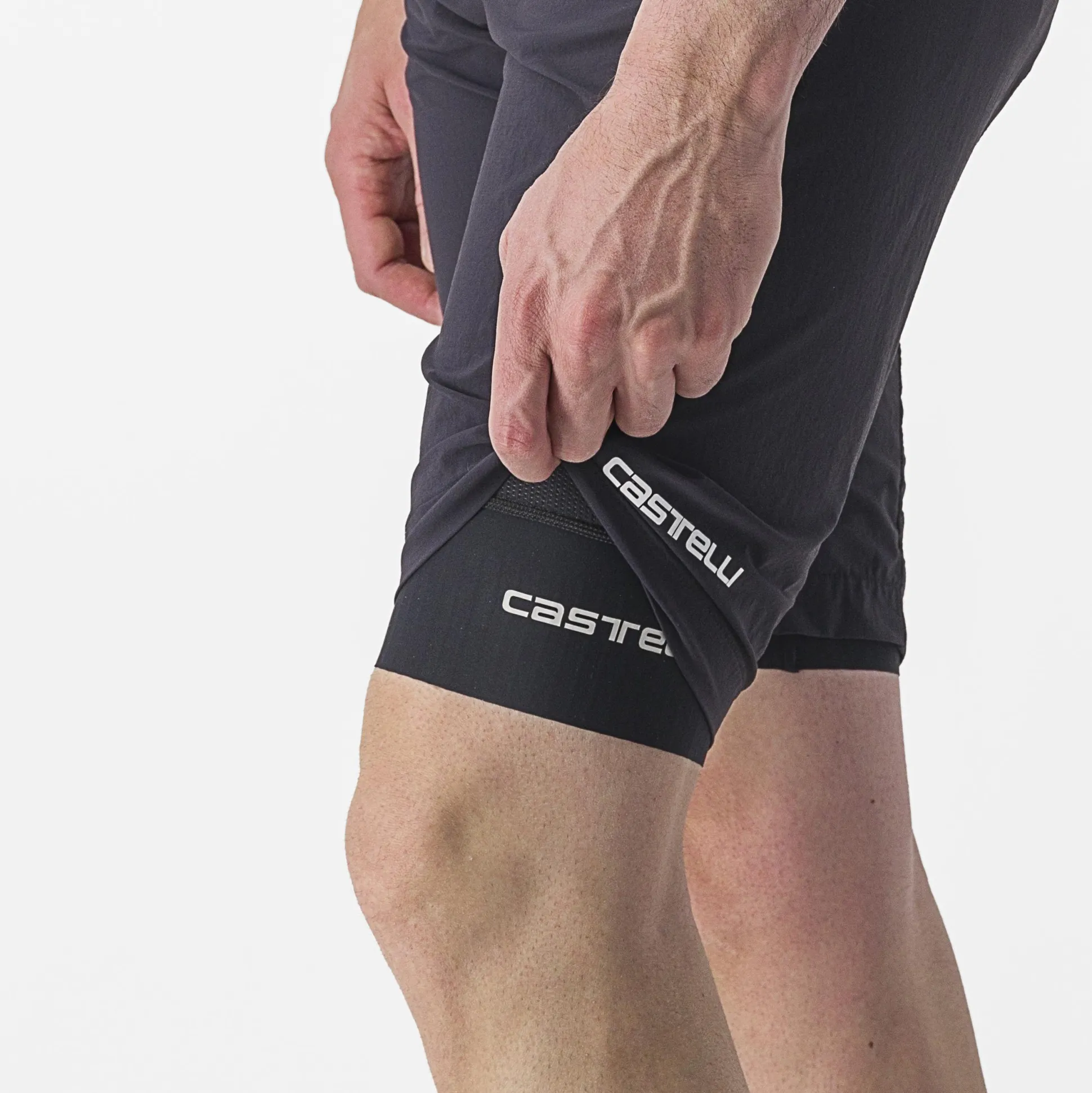 Pantaloncini Castelli Unlimited Adventure Baggy - Nero
