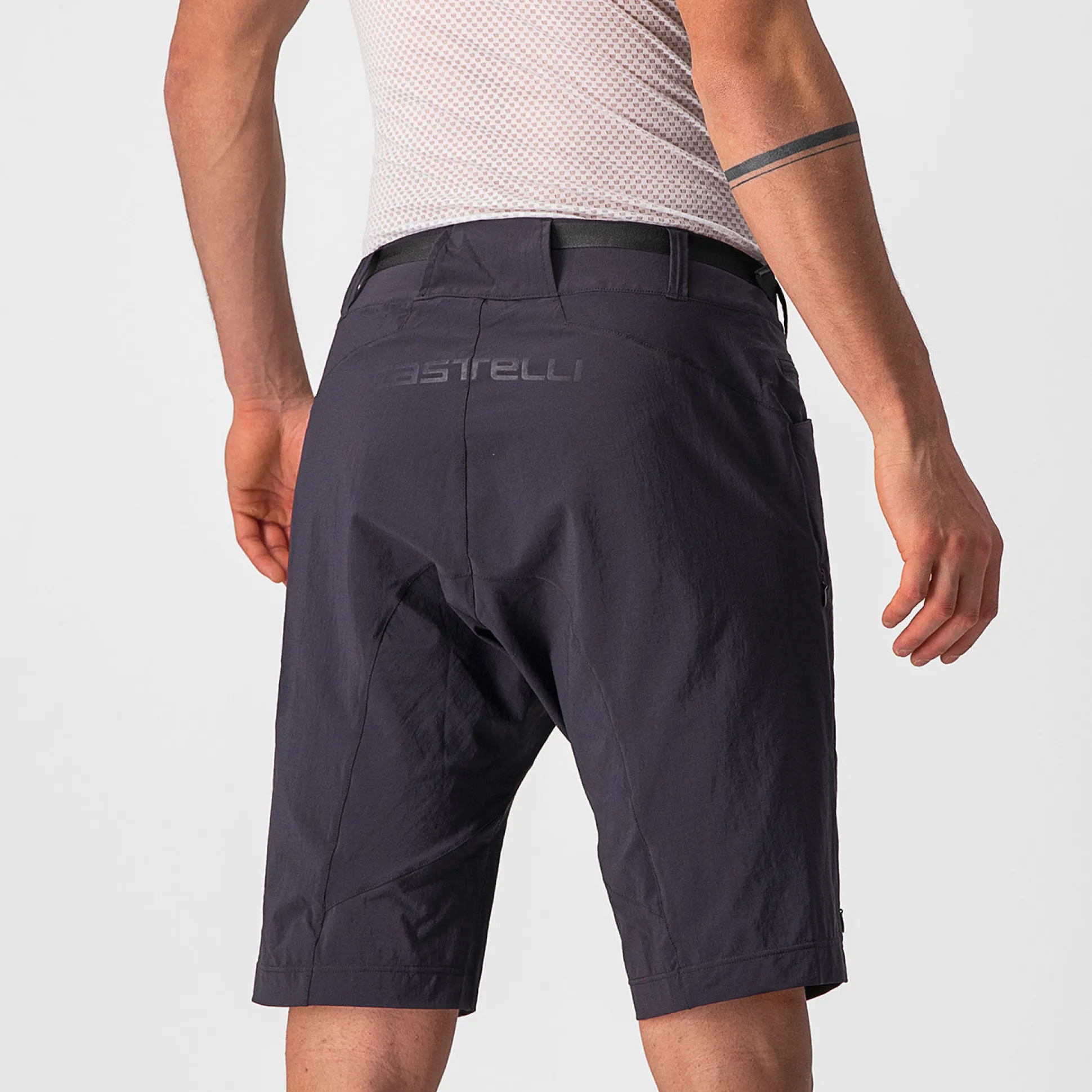 Pantaloncini Castelli Unlimited Trail - Nero