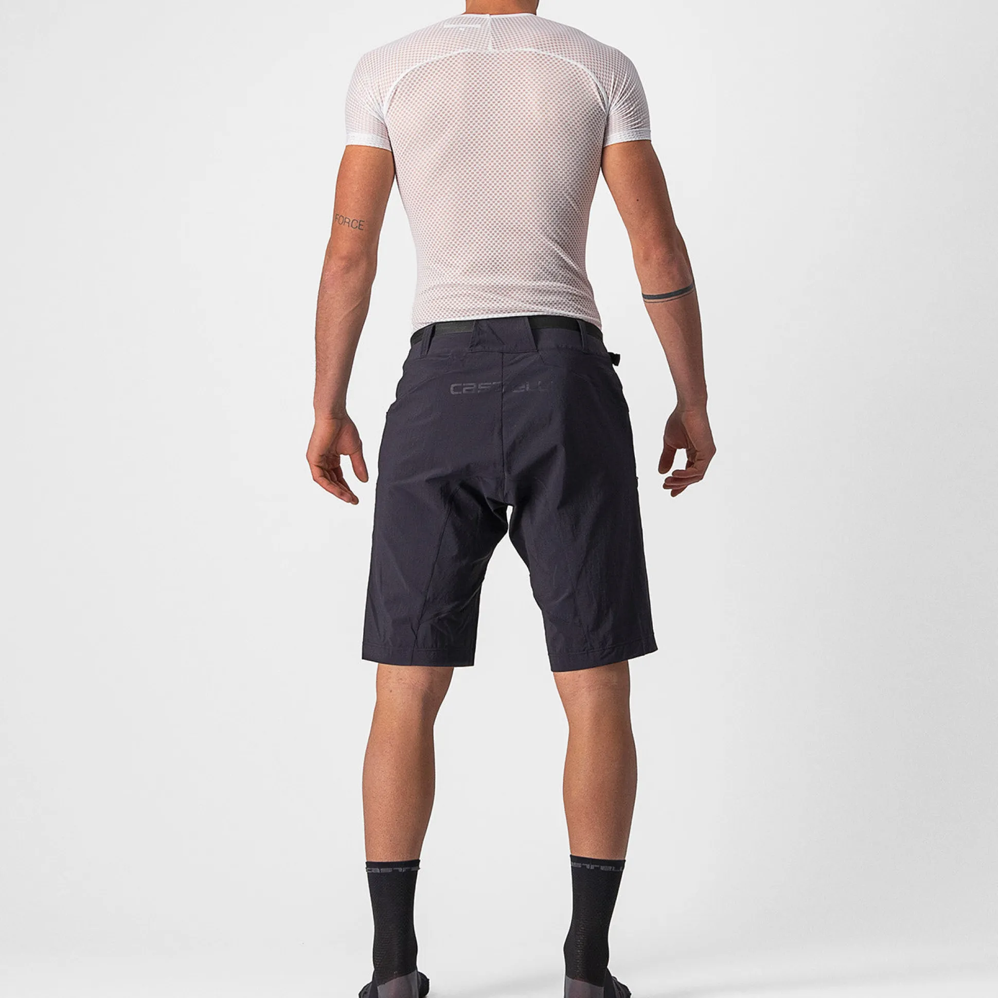 Pantaloncini Castelli Unlimited Trail - Nero