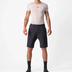 Pantaloncini Castelli Unlimited Trail - Nero