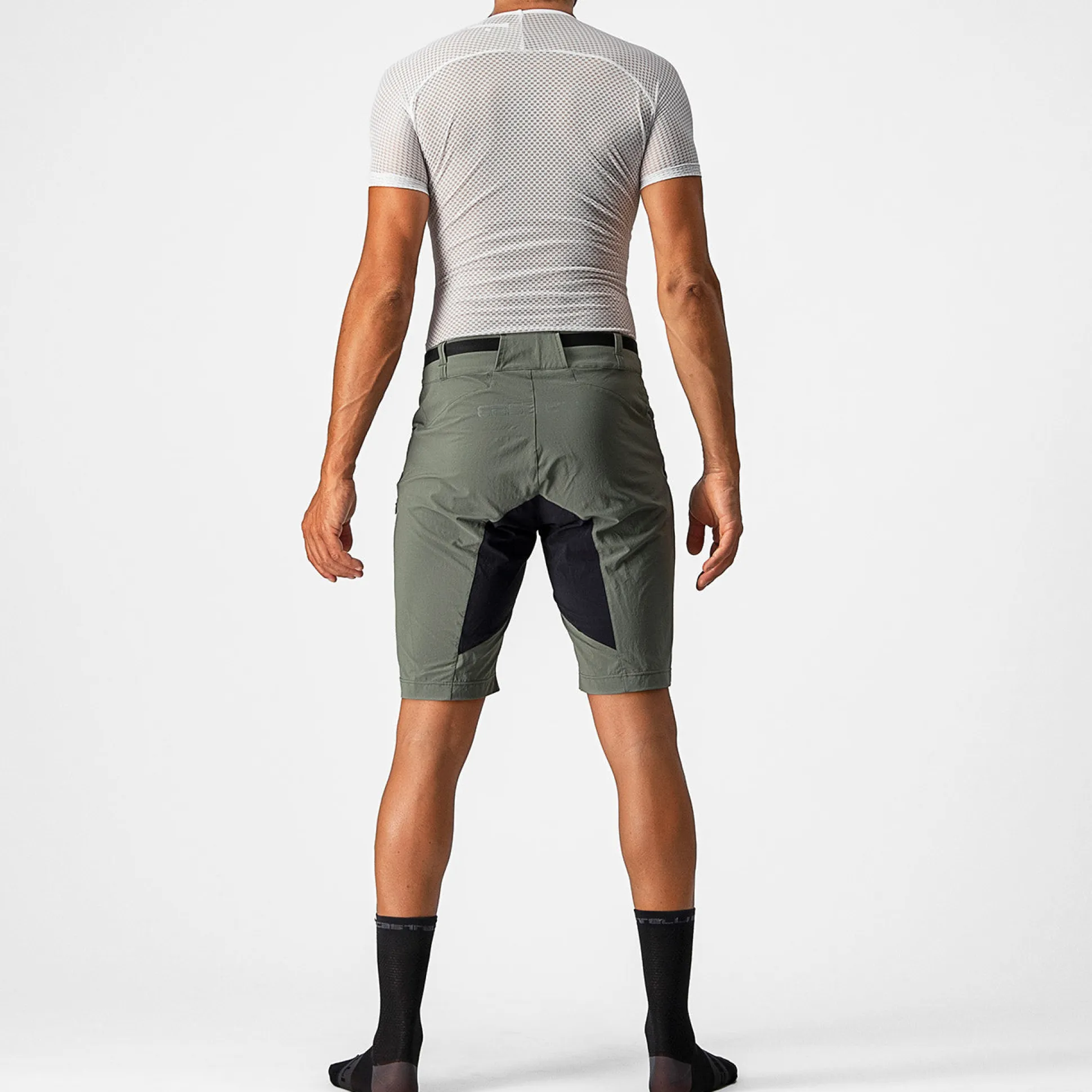 Pantaloncini Castelli Unlimited Trail - Grigio