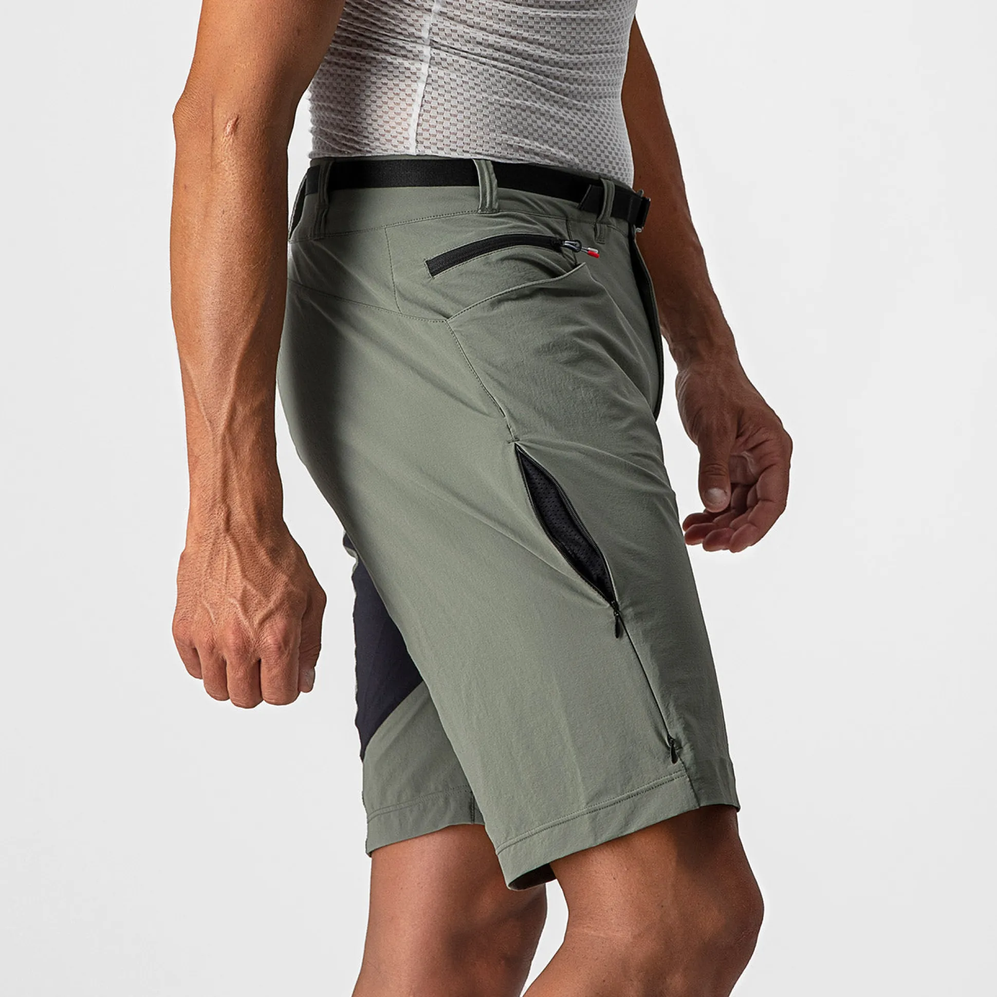 Pantaloncini Castelli Unlimited Trail - Grigio