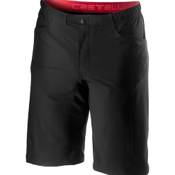 Pantaloncini Castelli Unlimited Baggy - Nero