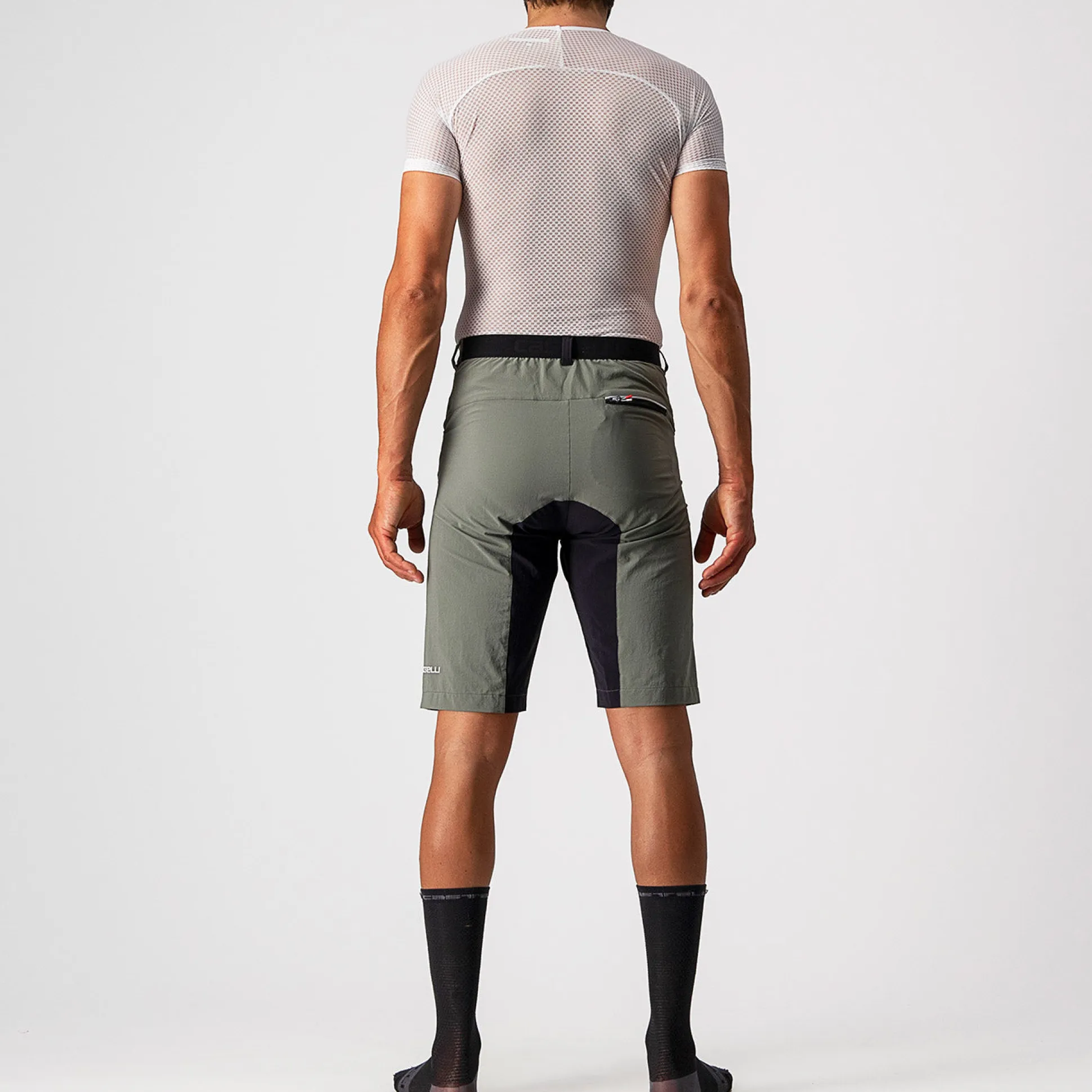 Pantaloncini Castelli Unlimited - Grigio