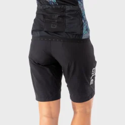 Pantaloncini donna Ale Off Road Sierra - Nero