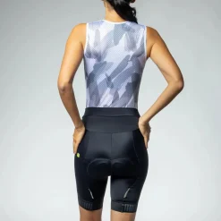 Pantaloncini donna Ale Pragma Traguardo 2.0 - Nero bianco