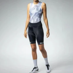 Pantaloncini donna Ale Pragma Traguardo 2.0 - Nero bianco